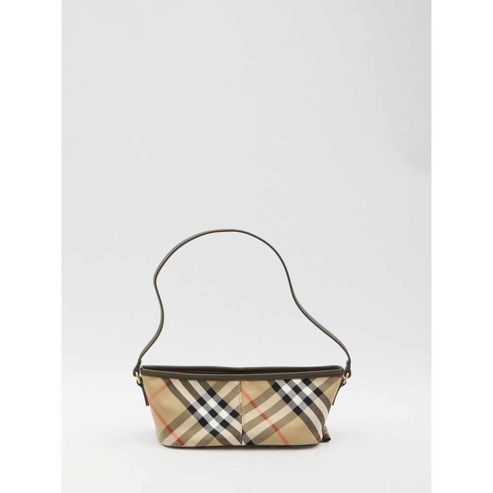 Burberry Baguette Shoulder Bag Beige